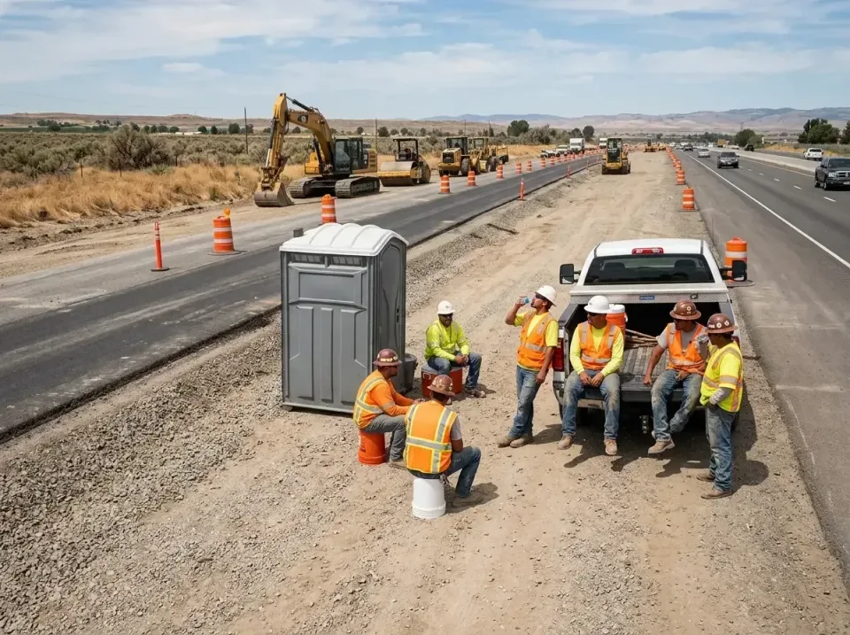 highway-road-construction-crew-007 — frequently asked questions, Porta Potty and Restroom Rentals in Kingstree, SC